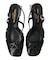 【INTER-CHAUSSURES】スクエアトウチャンキーヒールバックバンド