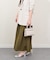 【INTER-CHAUSSURES】スクエアトウチャンキーヒールバックバンド