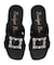 【Bridget Birkin】スクエアバックルミュールサンダル