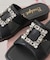 【Bridget Birkin】スクエアバックルミュールサンダル