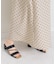 【Bridget Birkin】トウアクセントニットサンダル