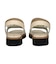 【Bridget Birkin】キラキラチェーンアクセントサンダル