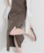 【Bridget Birkin】キルティングリボントングサンダル