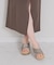 【Bridget Birkin】厚底ウェッジクロスベルトサンダル