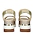 【Bridget Birkin】ビジューグリッタープラットフォームサンダル