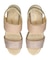 【Bridget Birkin】ビジューグリッタープラットフォームサンダル