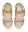 【Bridget Birkin】ビジューグリッタープラットフォームサンダル