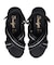 【Bridget Birkin】ビジュークロスベルトスポーツサンダル