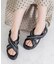 【Bridget Birkin】ビジュークロスベルトスポーツサンダル