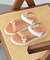 【Oh my Sandals】カラーコンビ厚底ベルクロサンダル