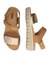【IMAC】ラインストーンベルトフットベッドサンダル