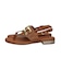 【Oh my Sandals】ラウンドトウオーナメントトングサンダル