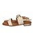 【Oh my Sandals】ローヒールバックバンドビットサンダル