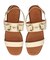 【Oh my Sandals】ローヒールバックバンドビットサンダル