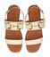 【Oh my Sandals】ローヒールバックバンドビットサンダル