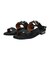 【Oh my Sandals】ローヒールバックバンドビットサンダル