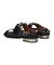 【Oh my Sandals】ローヒールバックバンドビットサンダル