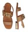 【Oh my Sandals】ローヒールバックバンドビットサンダル