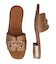 【Oh my Sandals】ローヒールビットスライドサンダル