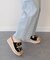 【Oh my Sandals】ダブルバックル厚底ウエッジサンダル