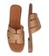 【Oh my Sandals】ステッチフラットミュールサンダル