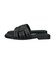 【Oh my Sandals】ステッチフラットミュールサンダル