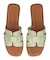 【Oh my Sandals】ステッチフラットミュールサンダル