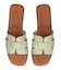【Oh my Sandals】ステッチフラットミュールサンダル