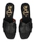【Oh my Sandals】ローヒールレザーミュールサンダル