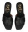 【Oh my Sandals】ローヒールレザーミュールサンダル