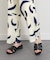 【Oh my Sandals】ローヒールレザーミュールサンダル