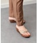 【ITALIAN SHOEMAKERS】厚底トングサンダル