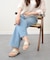 【ITALIAN SHOEMAKERS】ビジューストラップトングサンダル