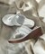 【ITALIAN SHOEMAKERS】ラウンドメタルウェッジヒールトングサンダル