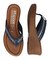 【ITALIAN SHOEMAKERS】ラインストーンアクセントトングサンダル