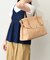 【RIPANI】レザーフラップハンドバッグ