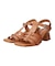 【Oh my Sandals】スクエアトウアンクルストラップサンダル