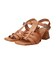 【Oh my Sandals】スクエアトウアンクルストラップサンダル