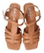 【Oh my Sandals】スクエアトウアンクルストラップサンダル