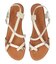 【Oh my Sandals】ラウンドトウストラップフラットサンダル