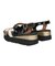 【Oh my Sandals】カラーコンビ厚底サンダル