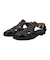 【Oh my Sandals】スクエアトウフラットグルカサンダル