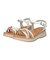 【Oh my Sandals】厚底アンクルストラップサンダル