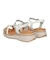 【Oh my Sandals】厚底アンクルストラップサンダル