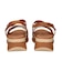 【Oh my Sandals】厚底アンクルストラップサンダル