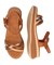 【Oh my Sandals】厚底アンクルストラップサンダル