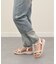 【Oh my Sandals】厚底アンクルストラップサンダル