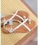 【Oh my Sandals】メタルサムリングサンダル