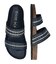 【ITALIAN SHOEMAKERS】ラインストーンダブルベルトフラットサンダル