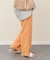 【INTER-CHAUSSURES】オーナメントフラットスライドサンダル